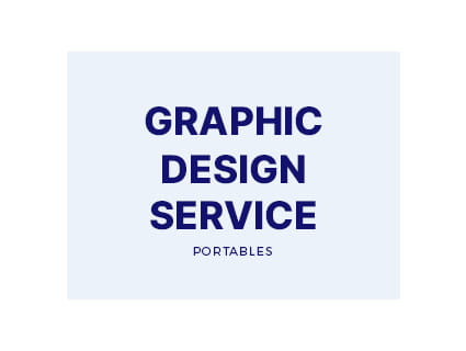 Graphic Design Service - Portables