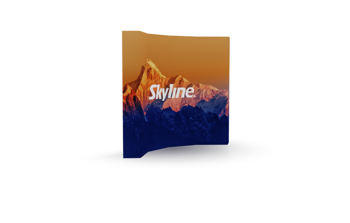 TW Fabric Pop-Up 10' Curved Replacement Graphic